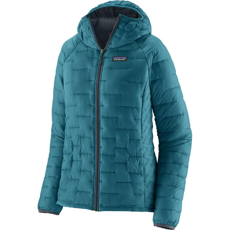 Patagonia Micro Puff Hoody Damen Isolationsjacke glacial-blue