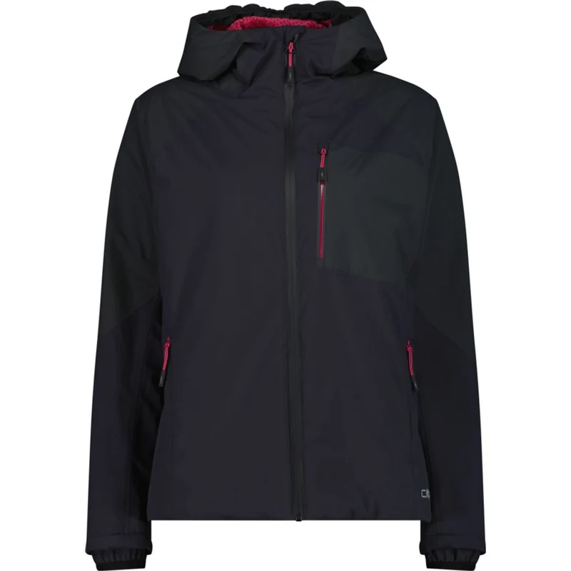 CMP Jacket Fix Hood Damen Winterjacke nero-antracite
