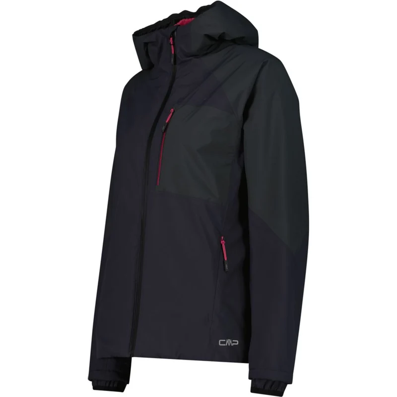 CMP Jacket Fix Hood Damen Winterjacke nero-antracite