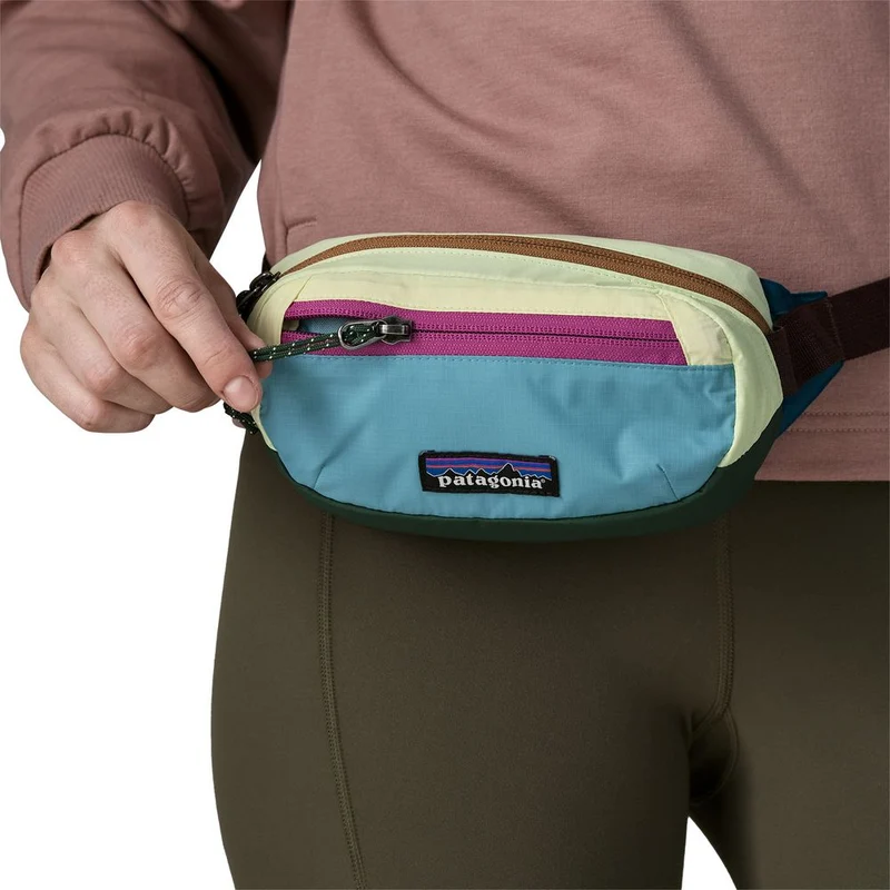 Patagonia Terravia Mini Hip Pack Hüfttasche patchwork:-snowmelt-blue