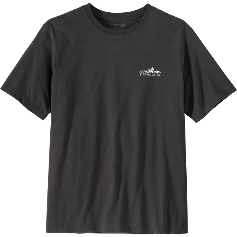 Patagonia Fitz Roy Foothills T-Shirt Herren ink-black