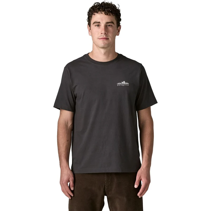 Patagonia Fitz Roy Foothills T-Shirt Herren ink-black