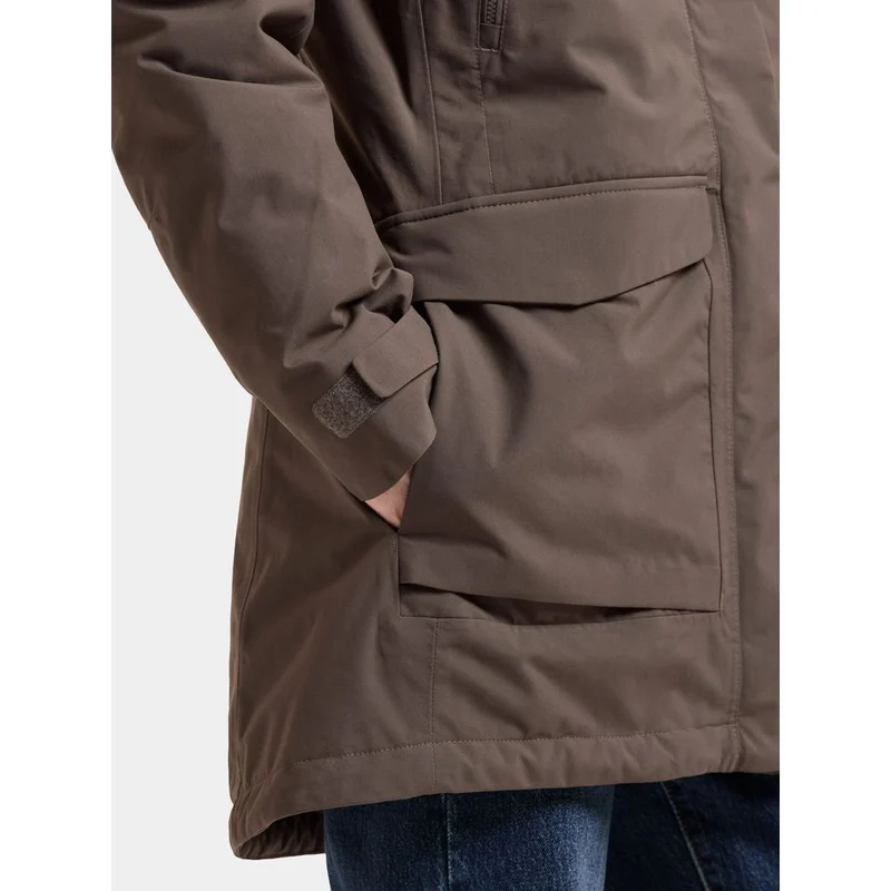 Didriksons Felia Damen Parka mocha-brown