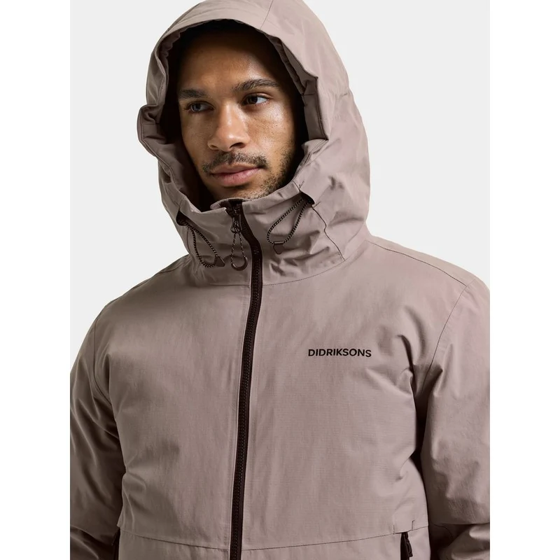 Didriksons Tempest Herren Parka ash-brown