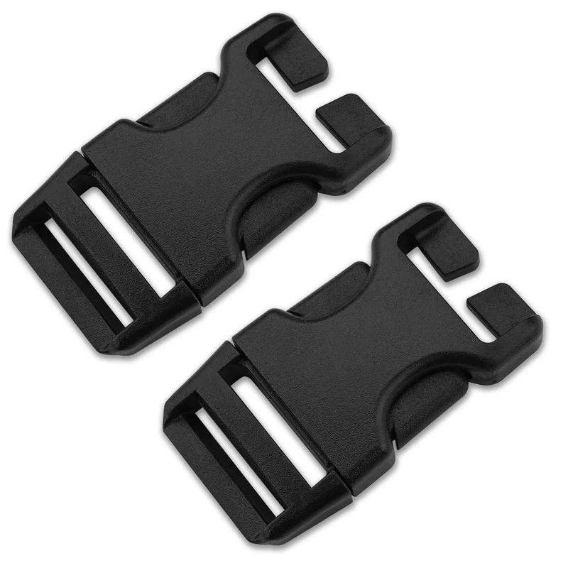 Schnell-Steckverschluss 25 mm schwarz