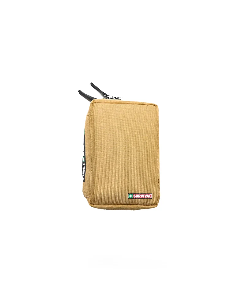 SURVIVAL Hiking First Aid Kit Brown