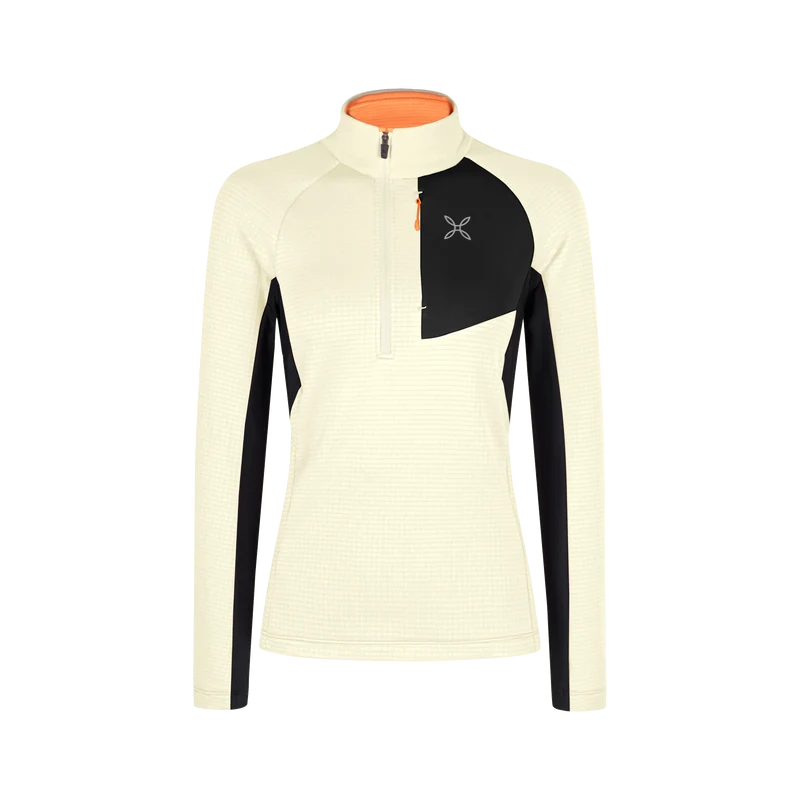 STRETCH COLOR 3 ZIP MAGLIA W.