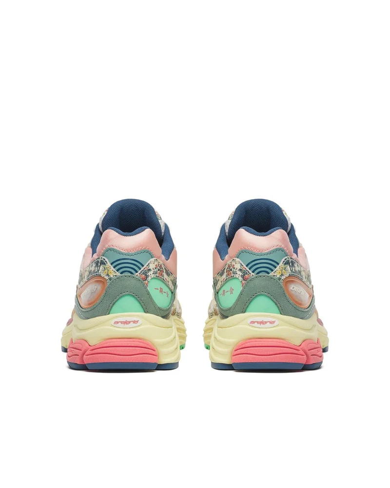 Saucony Progrid Omni 9 Kissaten Floral Beige / Blue