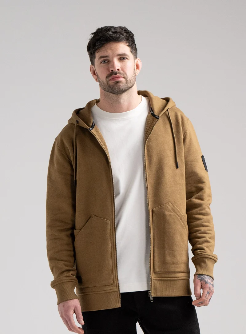 DISSIDENT-HOODIE MIT REISSVERSCHLUSS