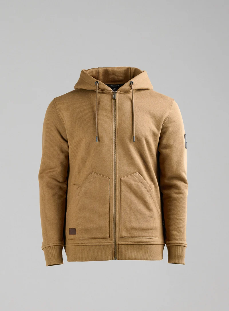 DISSIDENT-HOODIE MIT REISSVERSCHLUSS