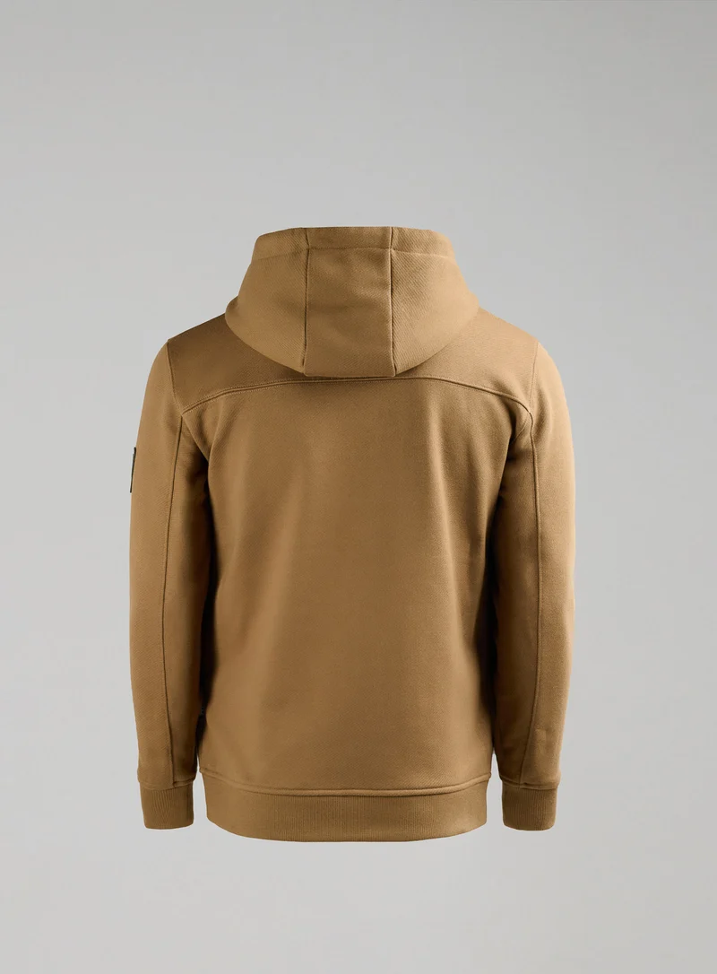 DISSIDENT-HOODIE MIT REISSVERSCHLUSS