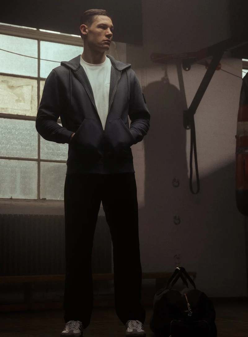 DISSIDENT-HOODIE MIT REISSVERSCHLUSS