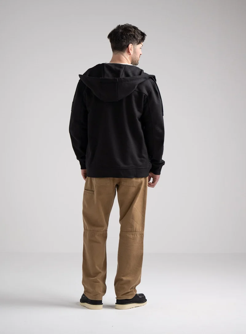 DISSIDENT-HOODIE MIT REISSVERSCHLUSS
