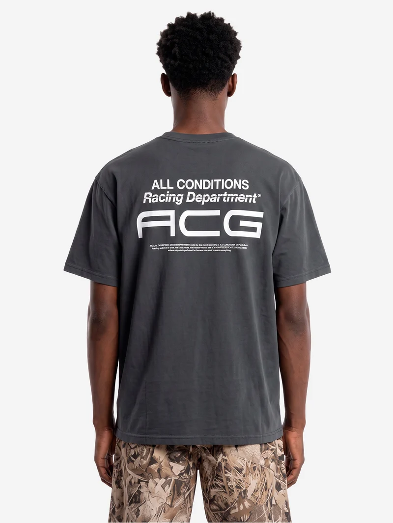 ACG T-Shirt antracite 'Racing Department'