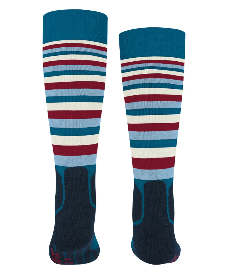 FALKE SK2 Stripes Kids Skisocken mit Polsterung