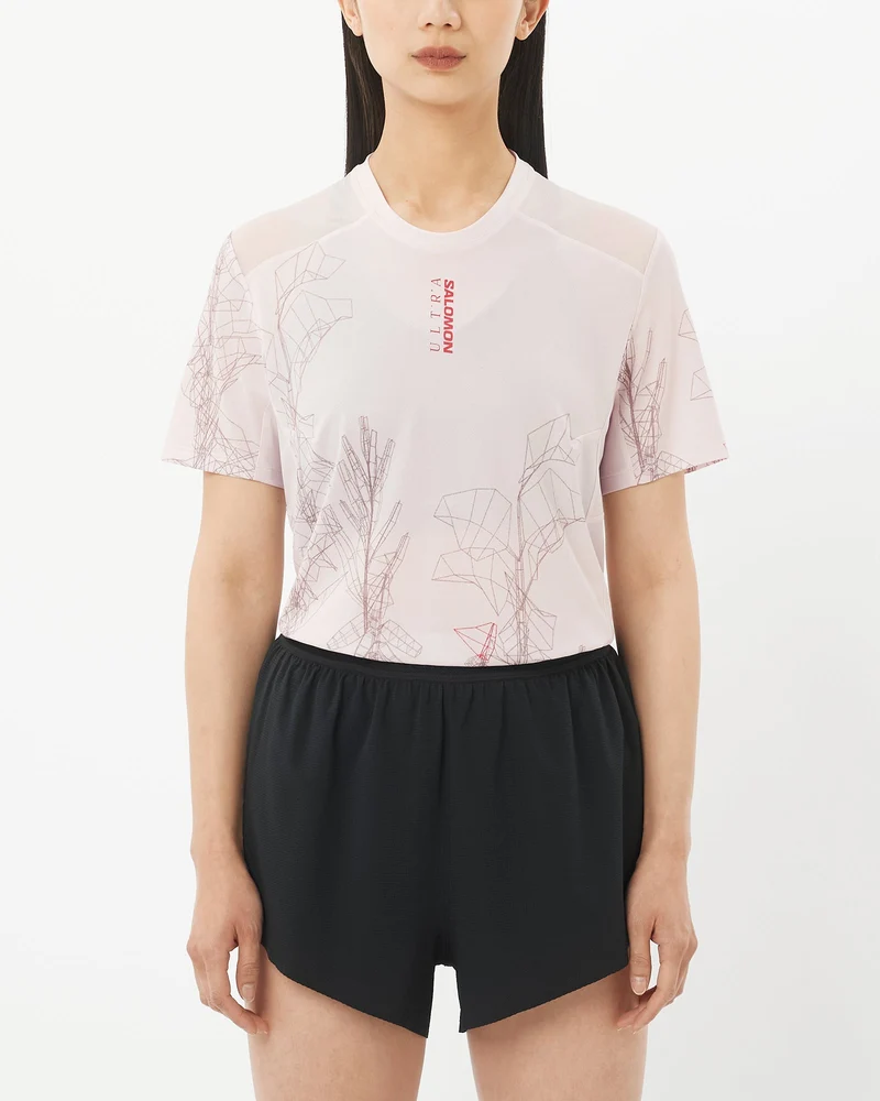 Salomon S/Lab Ultra Tee AOP Dames