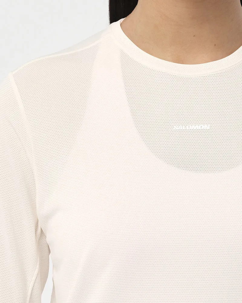 Salomon Shakeout Core Longsleeve GFX Dames