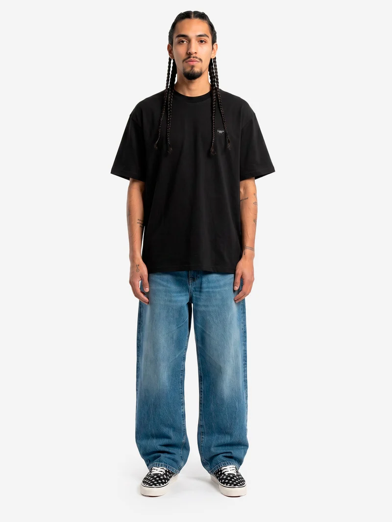 T-shirt nera S/S 'Small Heart'