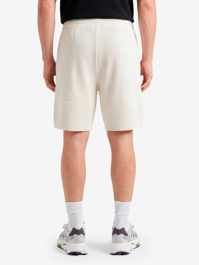 Shorts bianchi in maglia 'Munich'