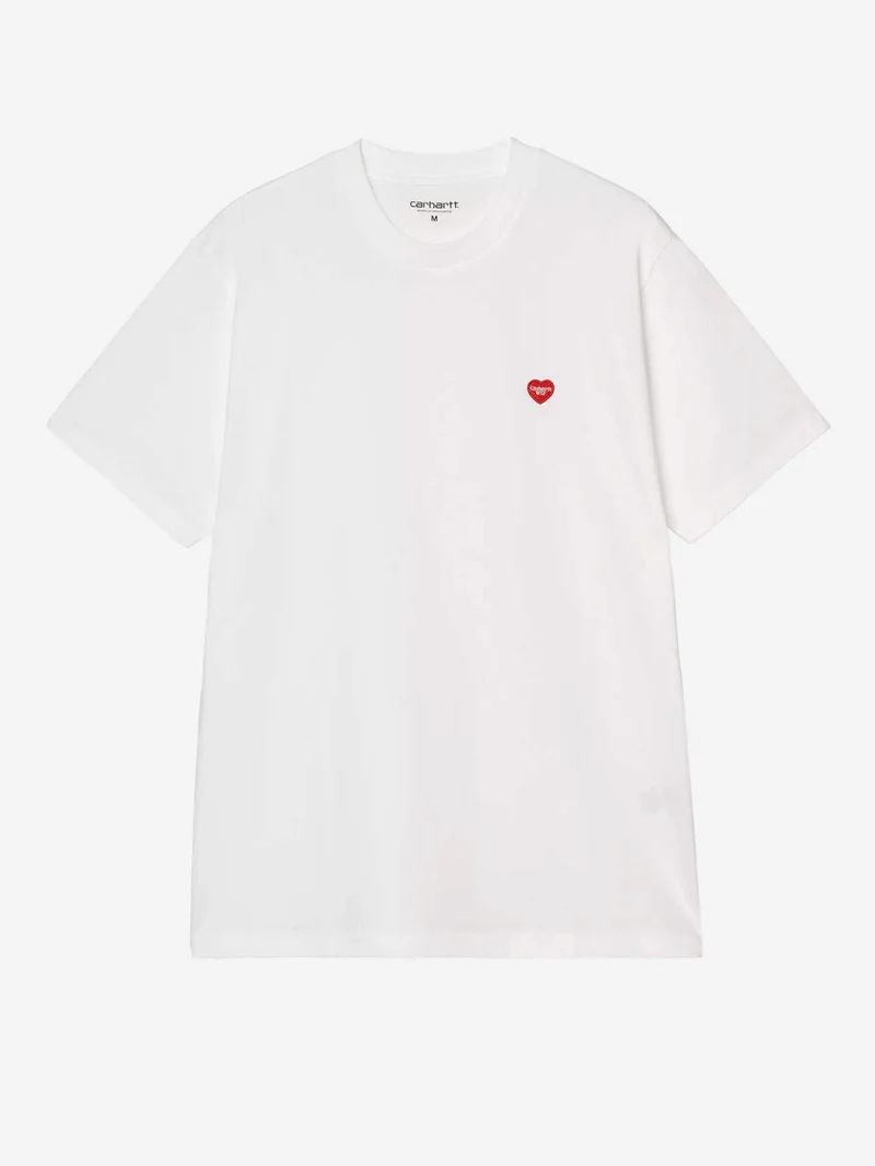 T-shirt bianca S/S 'Small Heart'
