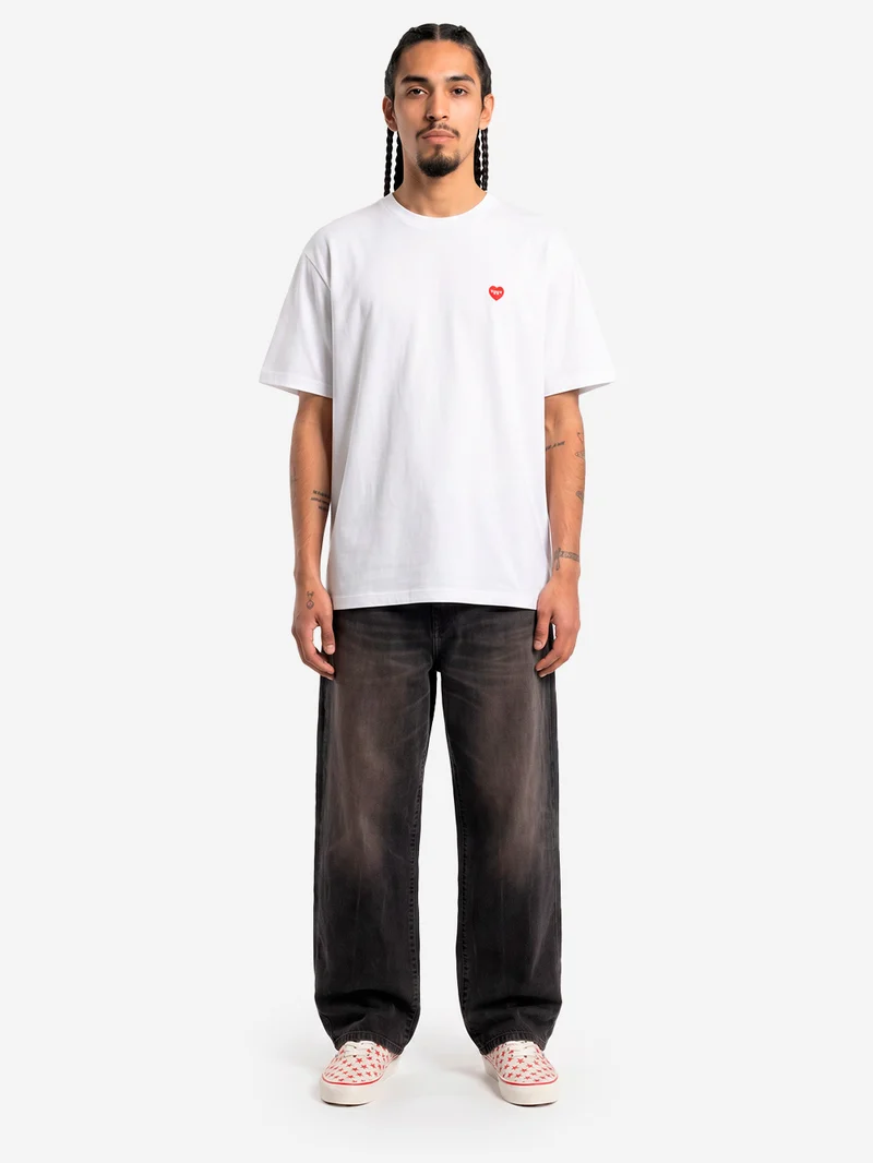 T-shirt bianca S/S 'Small Heart'