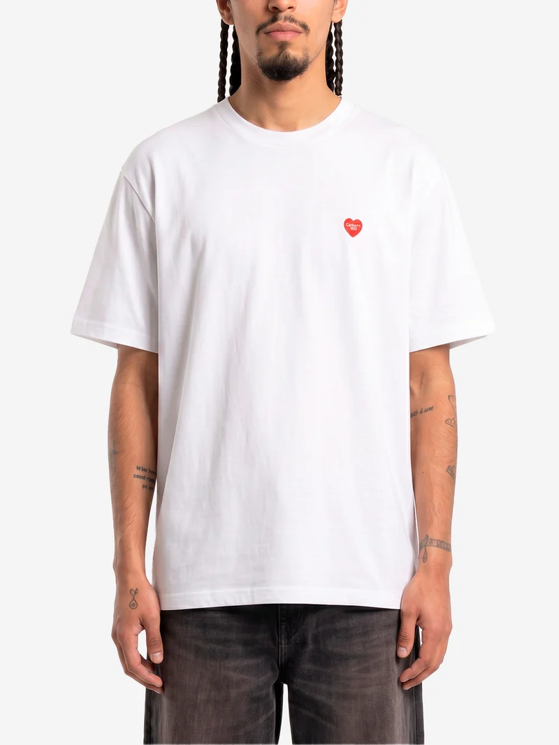 T-shirt bianca S/S 'Small Heart'