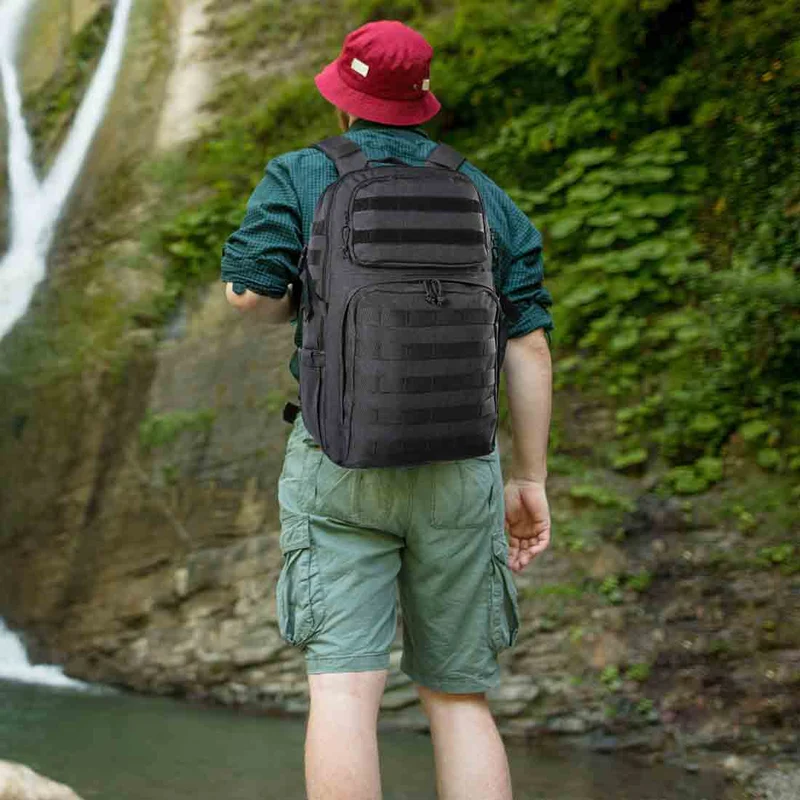 Black Tactical Backpack