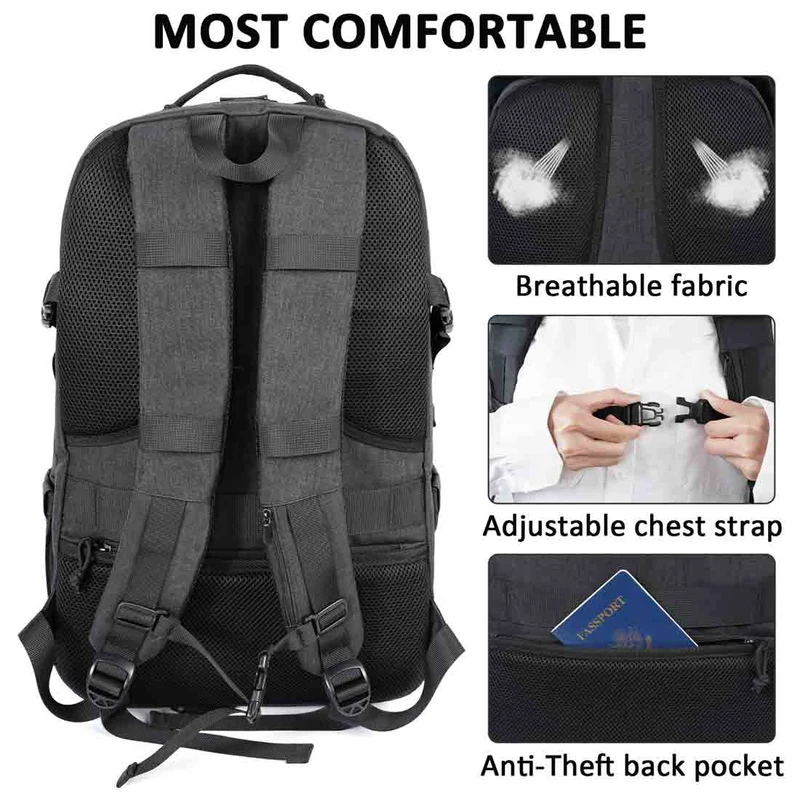 Black Tactical Backpack