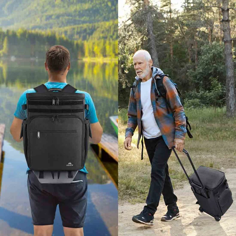 Rolling Tackle Box Backpack