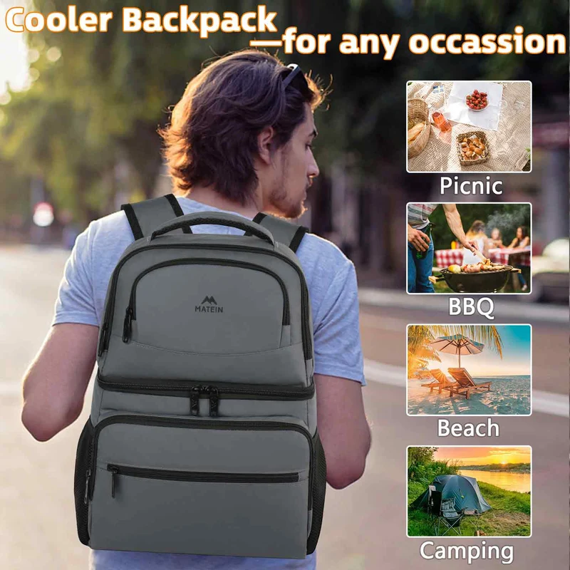 Lunch Cooler Backpack (4 Colors)