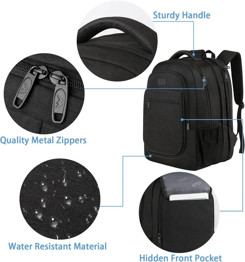 Expandable Travel Laptop Backpack
