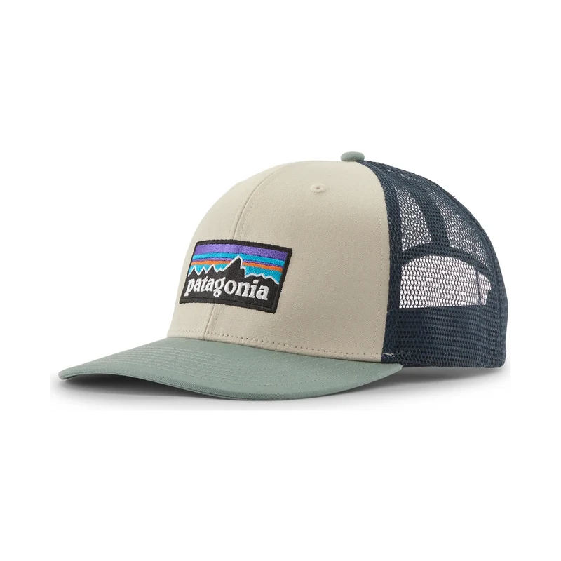 Patagonia P-6 Logo Trucker Hat Pumice
