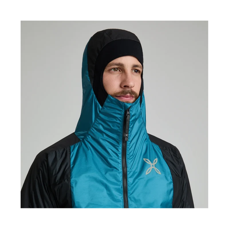 Montura Skisky Evo Hooded Jacket Steel blue sunny lime