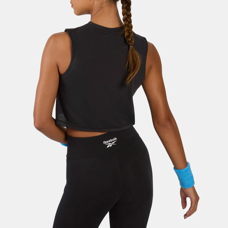 Lux Cropped Graphic Tank