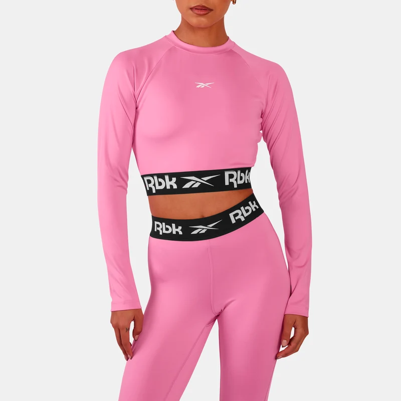 ID Train Cutout Women's Long Sleeve Top