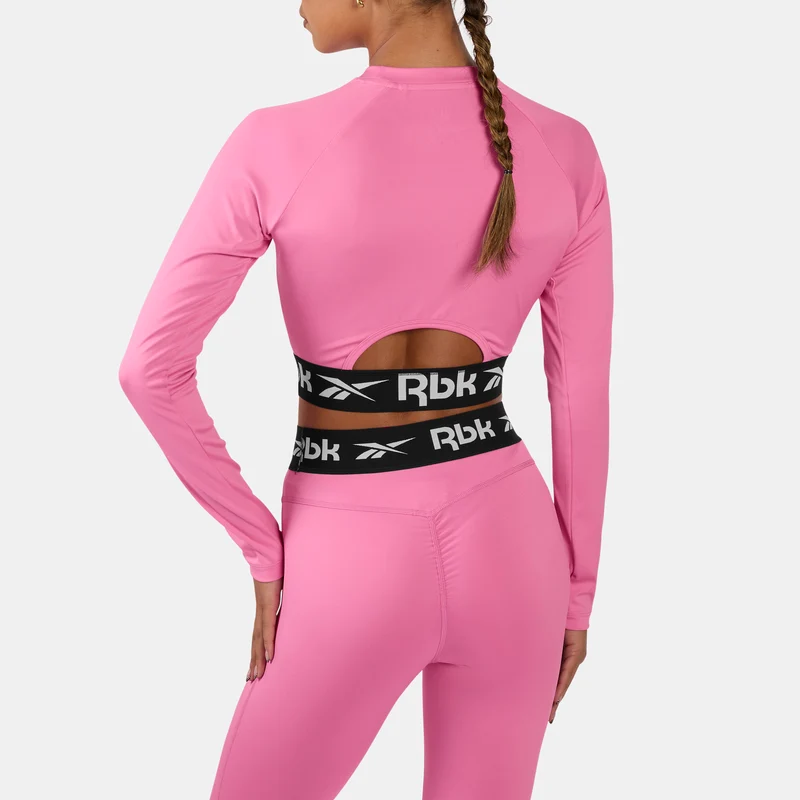 ID Train Cutout Women's Long Sleeve Top