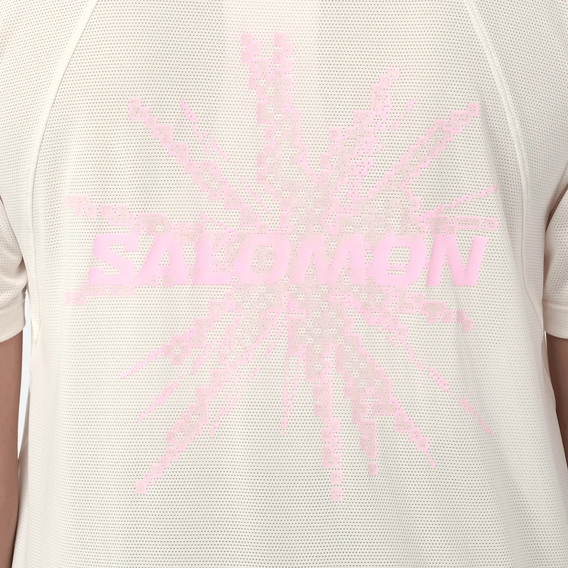 Salomon Shakeout Core Shirt GFX Dames