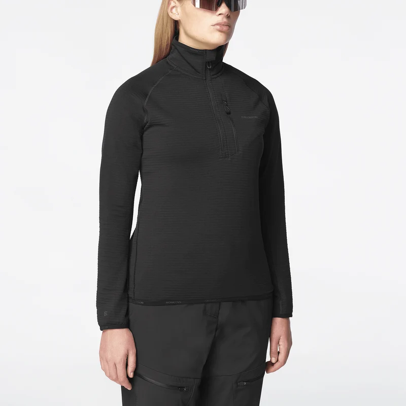 Salomon Essential Lightwarm Half Zip Dames