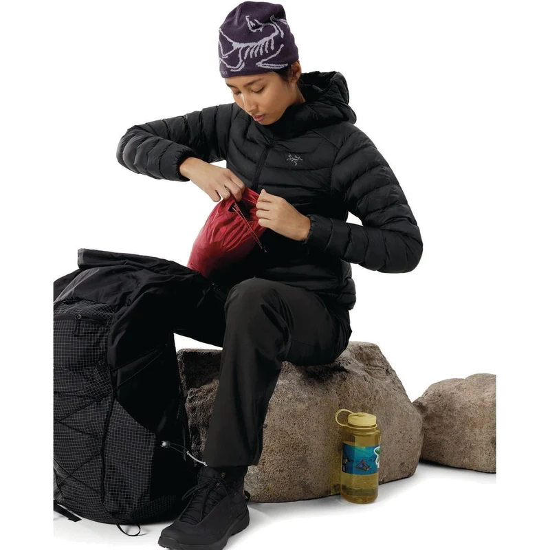 Arcteryx Cerium Hoody Damen Daunenjacke black