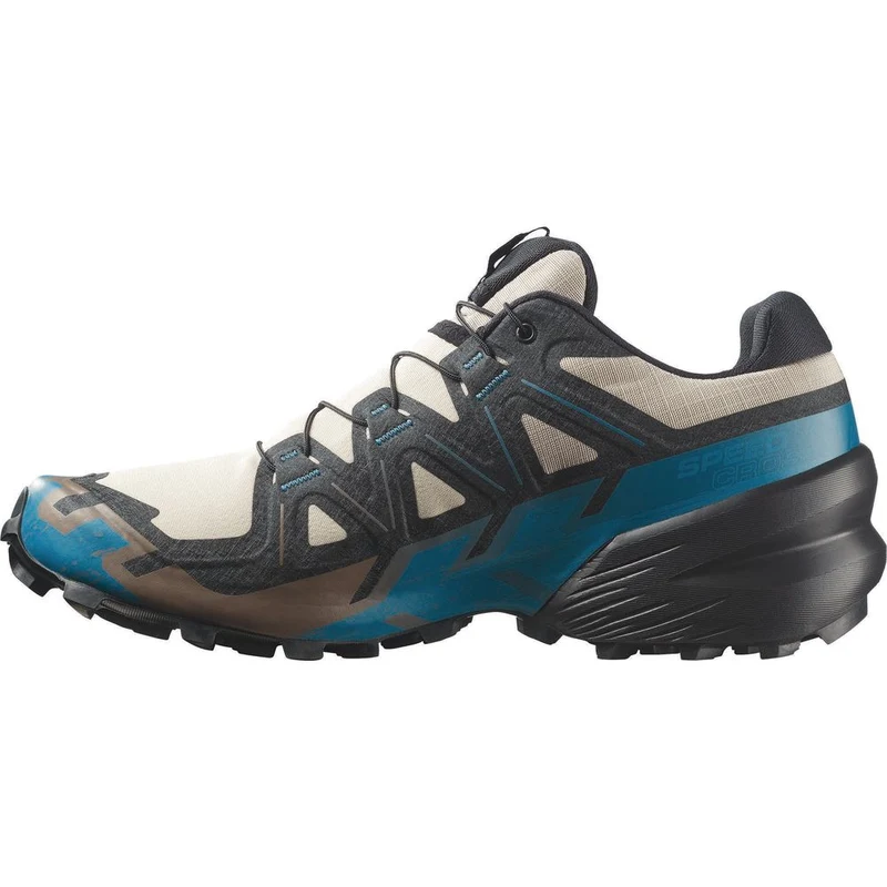 Salomon Speedcross 6 Herren Trailrunningschuh oxford tan/black/mykonos blue