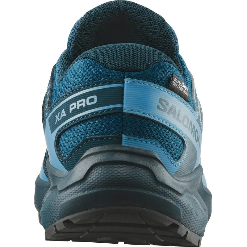 Salomon Shoes XA Pro WP Kinder Wanderschuh mykonos blue/gibraltar sea/ojos del