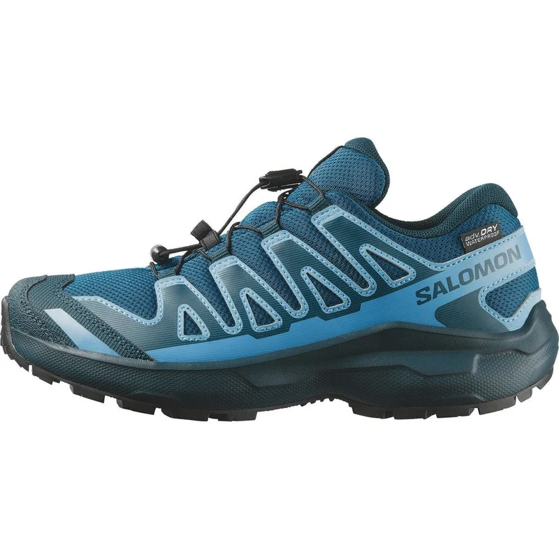 Salomon Shoes XA Pro WP Kinder Wanderschuh mykonos blue/gibraltar sea/ojos del