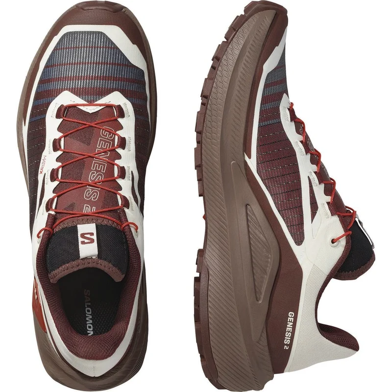 Salomon Genesis 2 Herren Wanderschuh vanilla ice/iron/lava falls