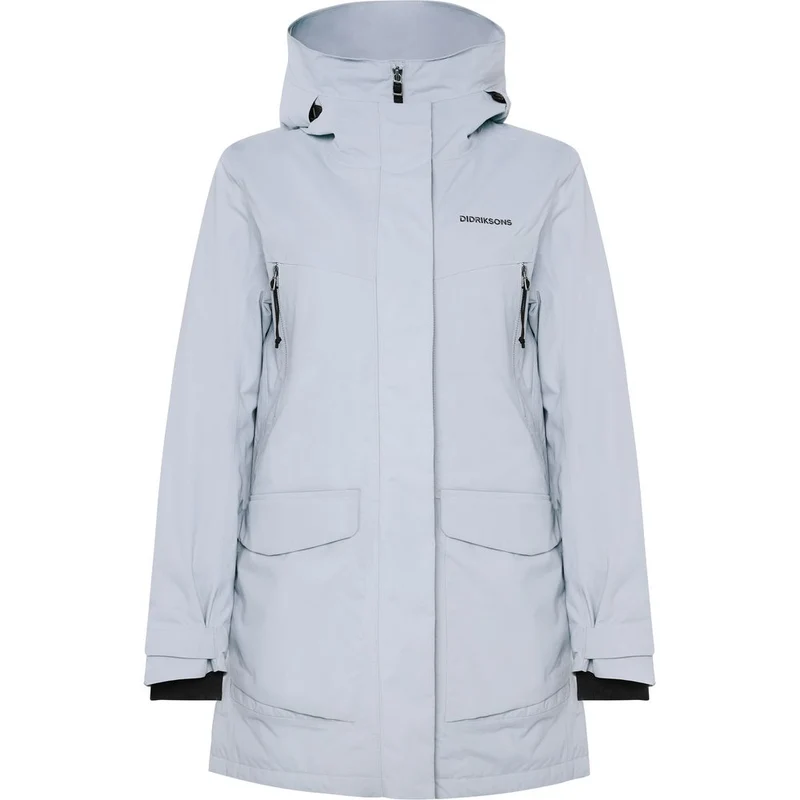 Didriksons Felia Damen Parka frost-blue