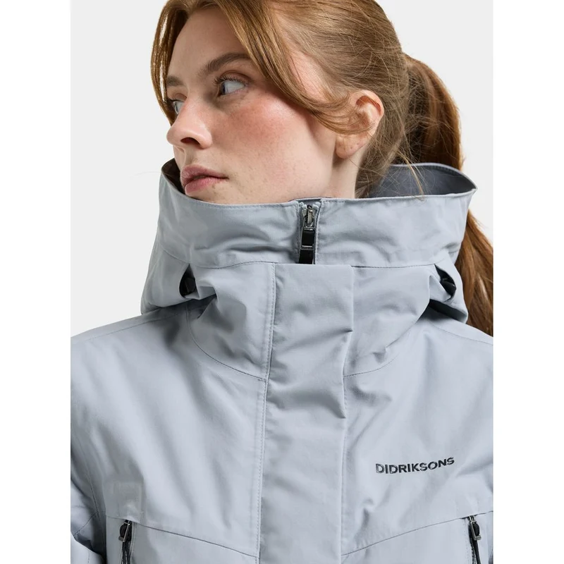 Didriksons Felia Damen Parka frost-blue