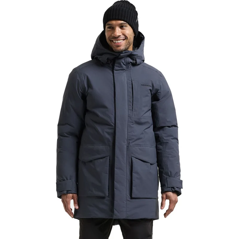 Didriksons Akilles Herren Parka 3 sleepy-blue