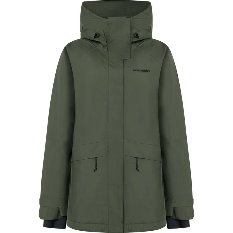 Didriksons Essa Damen Parka deep-green