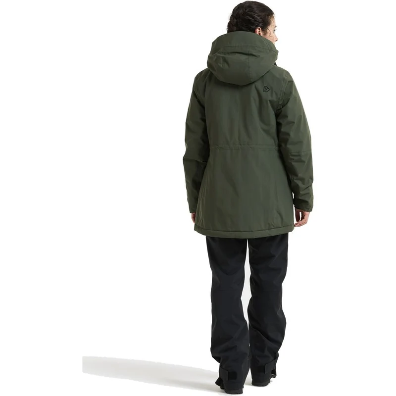 Didriksons Essa Damen Parka deep-green