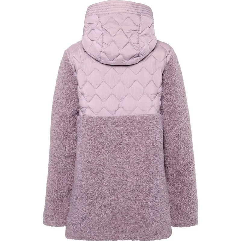 Didriksons Bibi Womens Fullzip 2 Damen Isolationsjacke lilac-haze