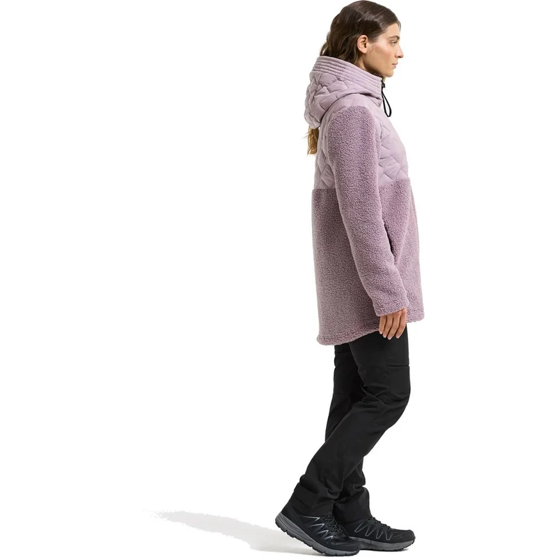 Didriksons Bibi Womens Fullzip 2 Damen Isolationsjacke lilac-haze
